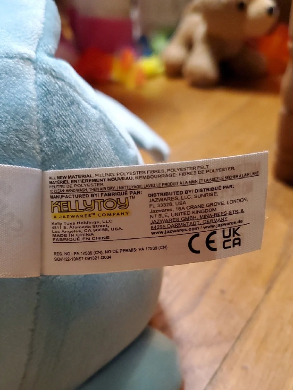 Squishmallows Hugmeez Miles The Dragon